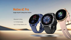 Riversong Smartklocka Motive 6C PRO Bluetooth-Samtal Space Gray