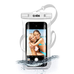 SBS Vattentätt Mobilskal IPX8 – Selfie Case upp till 6.8” med Handgrepp & Halsrem