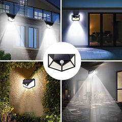 Solar LED Utomhuslampa med Rörelsesensor | 480 lm | 6000K1200mAh Forever Light
