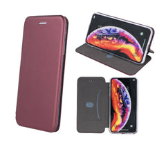 Samsung Galaxy A10 - Smart Diva Fodral Mobilplånbok - Vinröd