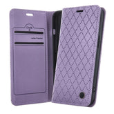 Samsung Galaxy A15 / A15 5G - Smart Caro Mobilplånbok Lila