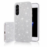 Samsung Galaxy A16 / A16 5G - 3i1 Glitter Elegant Mjuk Skal Silver