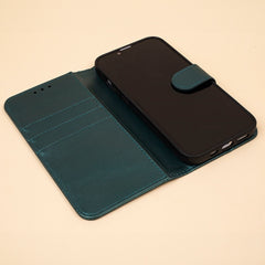 Samsung Galaxy A36 / A37 - Book Case Fodral Mobilplånbok Mörkgrön