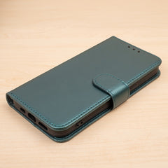 Samsung Galaxy A36 / A37 - Book Case Fodral Mobilplånbok Mörkgrön