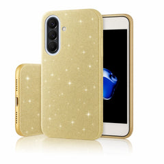 Samsung Galaxy A56 5G - 3in1 Glitter Elegant Mjuk Skal Guld