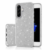Samsung Galaxy A56 5G - 3in1 Glitter Elegant Mjuk Skal Silver