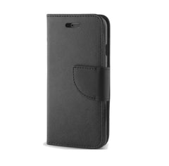 Samsung Galaxy J6 Plus - Smart Fancy Mobilplånbok - Svart