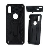 Samsung Galaxy M20 - Defender Skydd Skal med Stativ - Svart
