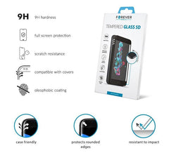 Samsung Galaxy M20 - FOREVER 5D Härdat Glas -Svart Kant