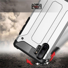 Samsung Galaxy Note 10 - Hybrid Armor Rugged Skal - Svart