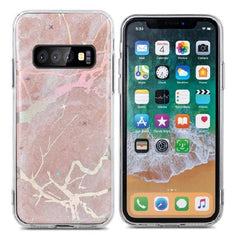 Samsung Galaxy S10 - Trendy Marmur Skal - Rosa