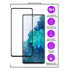 Samsung Galaxy S21 / S21 5G -6D Helskärm Härdat Glas -Fullskärm