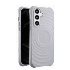 Samsung Galaxy S24 - MagSafe kompatibel Circle Mag Skal Grå