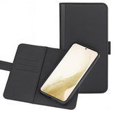 Samsung Galaxy S25 Ultra - Essentials Ekoläder 2-i-1 Löstagbart Plånboksfodral Svart