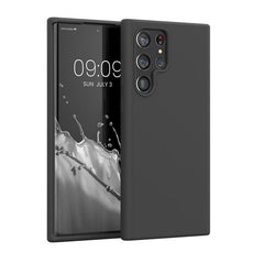 Samsung Galaxy S25 Ultra - Silicon Matt TPU Mjuk Skal - Svart