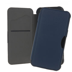 Samsung S23 FE - Smart Carbon Mobilplånbok Marinblå