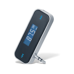 Setty FM Transmitter Trådlös Musikstreaming via FM 3.5mm Jack & Inbyggt Batteri