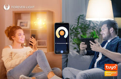 Smart RGB LED E27 Wifi Glödlampa 10W/60W, 806lm FOREVER