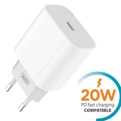 Laddare USB-C kompatibel iPhone 15 16 17 Samsung strömadapter 20W