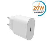 Snabbladdare för iPhone / Samsung 20W USB-C Väggladdare