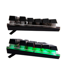 Speltangentbord OSEBERG Semi-mekaniskt, Engelsk & Arabisk layout, Regnbågs-LED