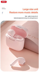 TWS Airpods BT 5.3 Stereo Hörlurar med laddbox XO - Rosa