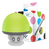 Trådlös Portable Bluetooth Högtalare med Mikrofonen Mobilhållare