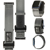 UAG Active Armband för Apple Watch 45/44/42mm – Nylonrem Dark Grey