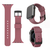 UAG Aurora Armband för Apple Watch 45/44/42mm – Silikon Dustyrose