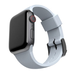 UAG Aurora Armband för Apple Watch 45/44/42mm – Silikon Soft Blue