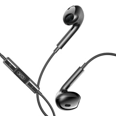 Apple iPhone 15/16/17 kompatibla USB-C In-Ear Hörlurar med Mikrofon Svart