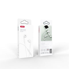 in-Ear USB-C hörlurar för Samsung iPhone 15/16/17 och Mobil med USB-C Kontakt