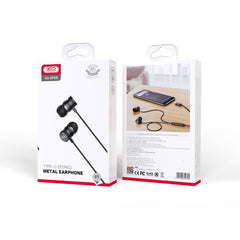 Apple iPhone 15/16/17 kompatibla USB-C In-Ear Hörlurar med Mikrofon - Svart