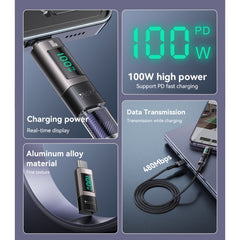 USB-C till USB-C Adapter 100W PD laddnings & 480Mbps dataöverföring