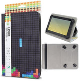 Universal Flip Fodral för 7"-8" Surfplattor - Tetris