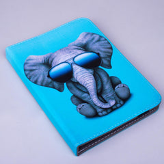 Universal Flip Fodral till 9-10.2" tum Surfplattor - Elephant