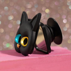 Universal Mobil Grip Hållare / Kattställ med spegel Svart