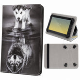 Universell Flip Fodral till 9-10.2" Surfplattor - Little Wolf
