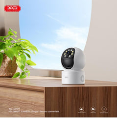 XO CR01 WiFi Smart Kamera 3MP – Nattläge & Tvåvägsintercom