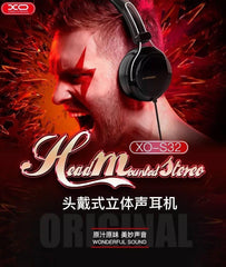 XO S32 Kvalitetsljud OnEar Hörlurar - Vit