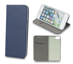 Xiaomi Mi A3 - Smart Magnetic Fodral Mobilplånbok - Marinblå