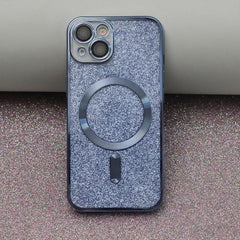 iPhone 11 - Magasafe 2i1 Glitter / Transparent Chrome Skal
