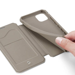 iPhone 11 Pro MAX - Dux Skin X Bookcase Fodralplånbok - Guld