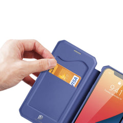 iPhone 13 Pro Max - Dux DUCIS Shockproof Mobilplånbok - Blå