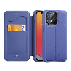 iPhone 13 Pro Max - Dux DUCIS Shockproof Mobilplånbok - Blå