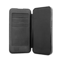 iPhone 13 Pro Max - Smart Chrome Mag Mobilplånbok - Svart