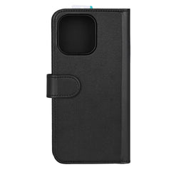 iPhone 14 Plus - DELTACO Ekoläder 2-i-1 Löstagbart Plånboksfodral, MagSafe-kompatibelt