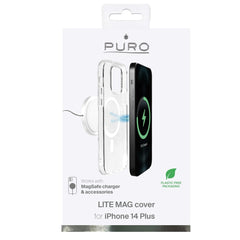 iPhone 14 Plus - Puro Magasafe Extra Stöttåligt Slim Mjuk Skal