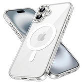 iPhone 16 - Magasafe Kompatibel Extra Stöttåligt Slim Mjuk Skal