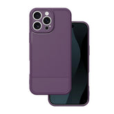 iPhone 16 Pro Max - Flexibel Carbon Mjuk TPU Skal - Lila